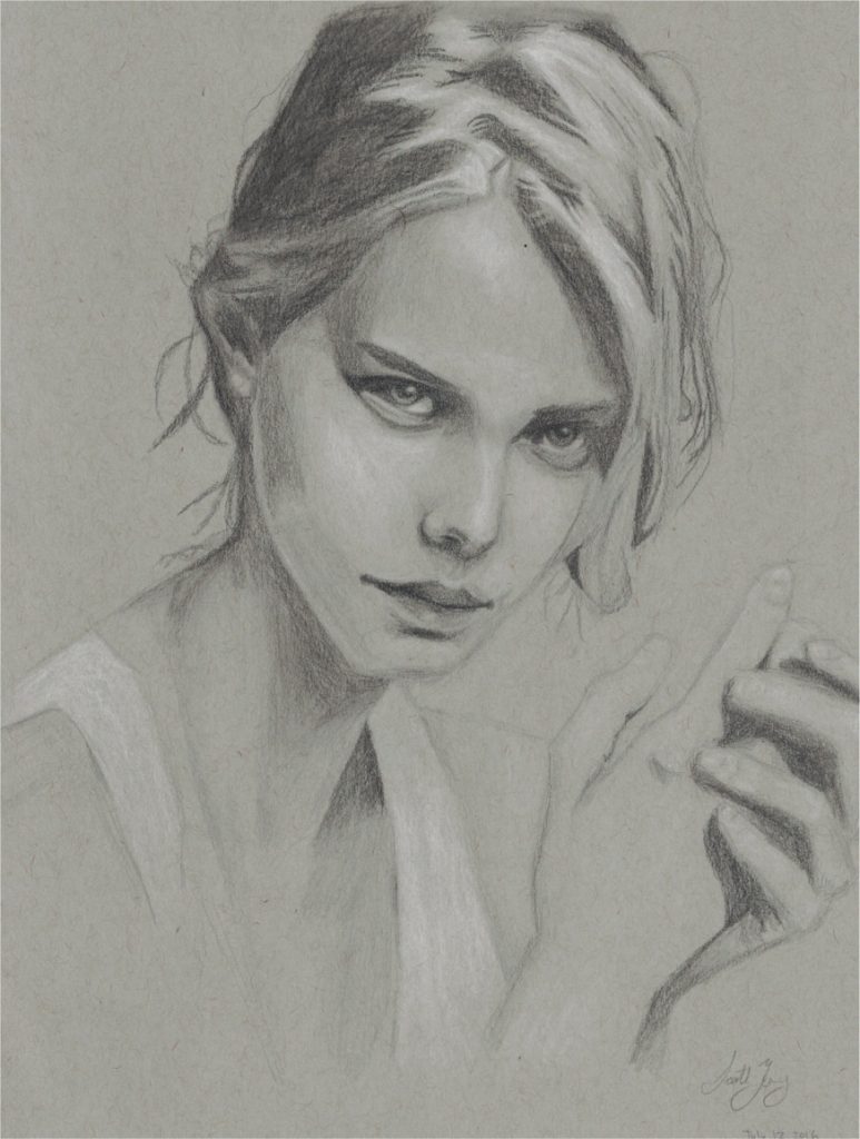 How I learned to draw realistic portraits in only 30 days