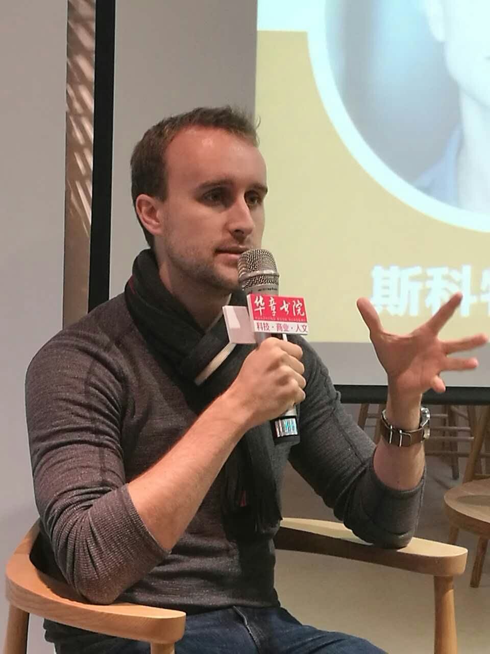 Speaking in China