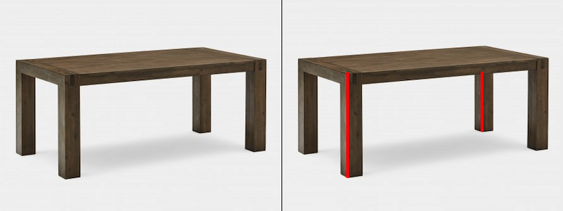 Detailed table 3d in AutoCAD | Download CAD free (89.08 KB) | Bibliocad